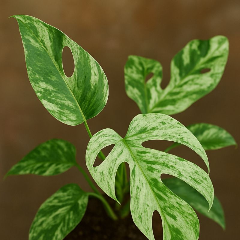 Mrazivá skvrnitá monstera