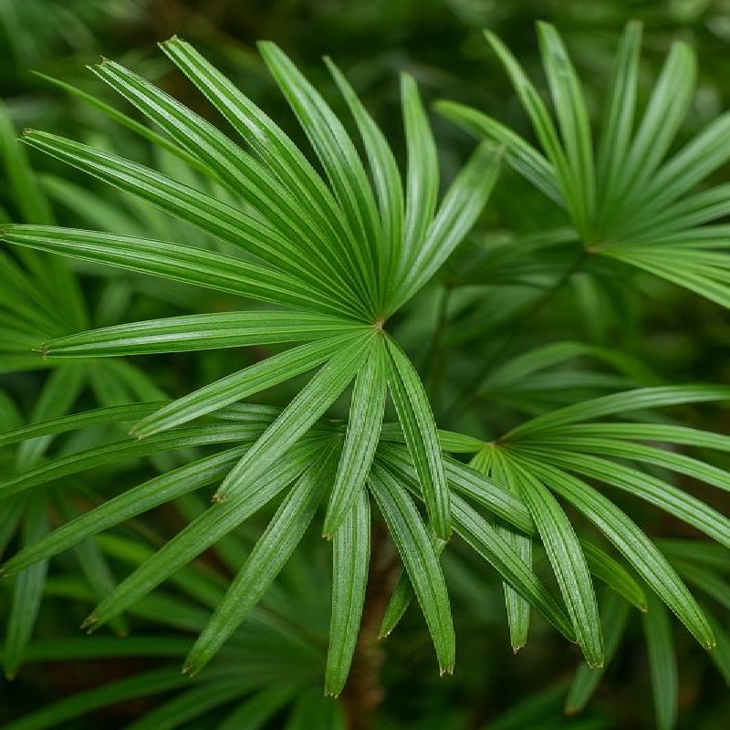 rhapis mnohoklaná